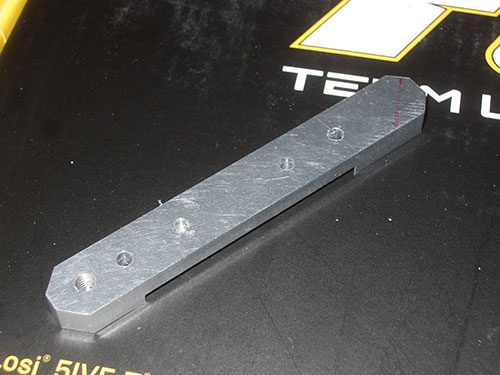 Losi 5ive T - Custom Upgrade Parts - Aluminum Duel Steering Setup w/ Hitec Servo