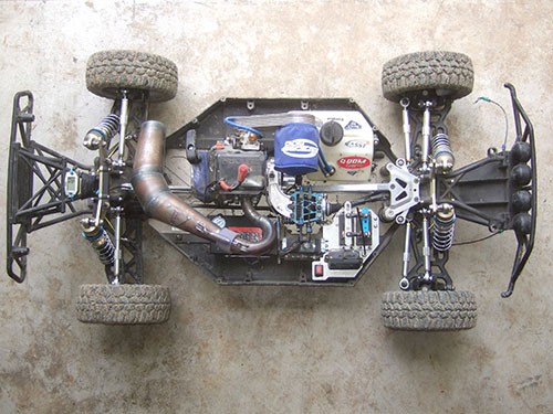 Losi 5ive T - Custom Upgrade - Custom HD aluminum camber link and turnbuckles