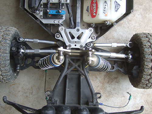 Losi 5ive T - Custom Upgrade - Custom HD aluminum camber link and turnbuckles