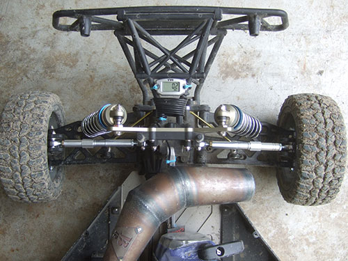 Losi 5ive T - Custom Upgrade - Custom HD aluminum camber link and turnbuckles