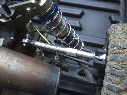 Losi 5ive T - Custom Upgrade - Custom HD aluminum camber link and turnbuckles