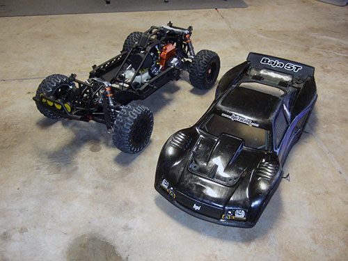 HPI Baja 5T - Uber RC Drive ball system v2