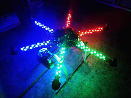 ATG 600-CRP Real Carbon Folding Frame Hex rotor Hexa Multi-copter