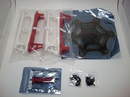 DJI F550 Flame Wheel Multirotor - The Build