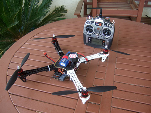 DJI F450 Flame Wheel Multirotor - The Build