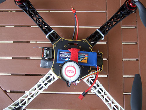 DJI F450 Flame Wheel Multirotor - The Build