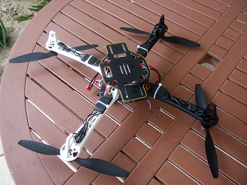 DJI F450 Flame Wheel Multirotor - The Build