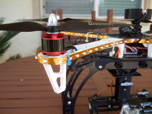 DJI F450 Flame Wheel Multirotor -  LED Lights