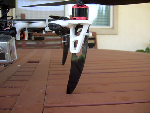 DJI F450 Flame Wheel Multirotor- Custom Camera Mount