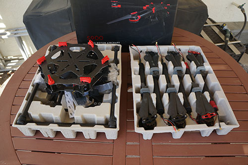 DJI Spreading Wings S900 Hexacopter