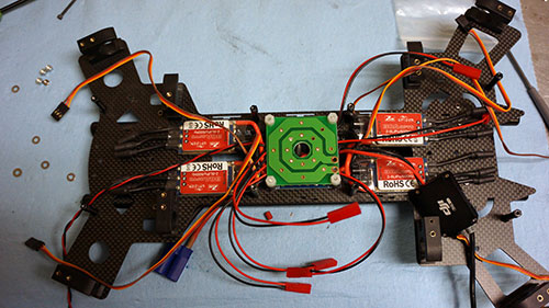 HJ-H4 Reptile Quadcopter - The Build Part 1 - Naza M v2