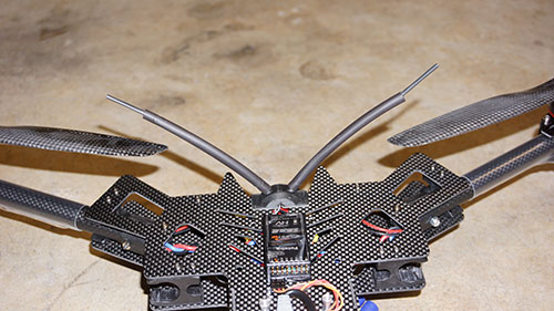 HJ-H4 Reptile Quadcopter - The Build Part 1 - Naza M v2