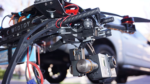 HJ-H4 Reptile Quadcopter - The Build Part 2 - Wookong M