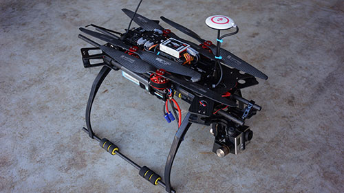 HJ-H4 Reptile Quadcopter - The Build Part 2 - Wookong M