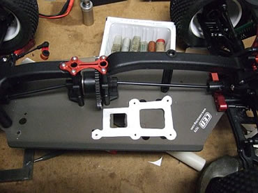 CEN Matrix TR Arena - Factory Race Edition motor mount prototype
