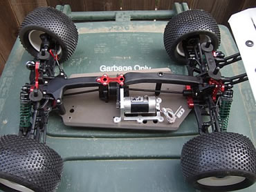 CEN Matrix TR Arena - Factory Race Edition with a cutom brushless motor mount