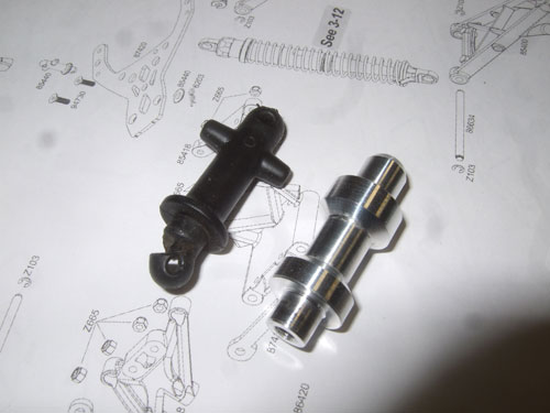 HPI Baja 5B SS - Custom Parts - Front Body Mount