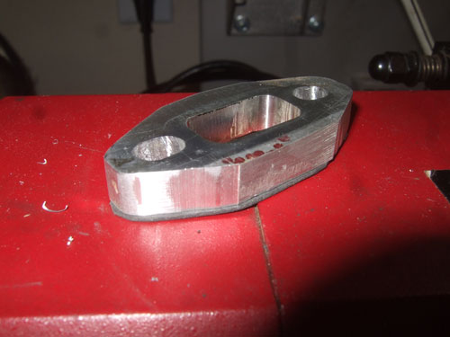 HPI Baja 5B SS - Custom Parts - exhaust header