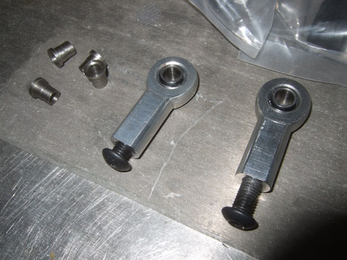 HPI Baja 5B SS - Upgrades - Overkill RC aluminum front upper joints