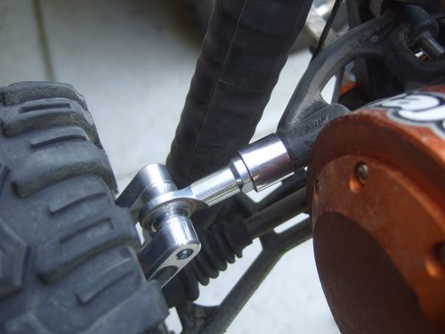 HPI Baja 5B SS - 5T Conversion - Hostile Rear hubs and heim joint