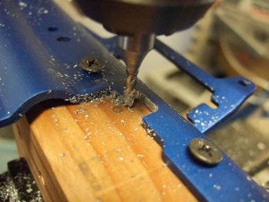 Milled the 3.3 Revo Chassis to fit the new Emaxx 16.8 Transmission