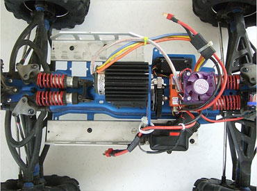 Brushless Revo with Novak HV electronics