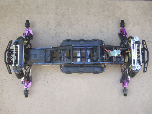 HPI Savage 5T - Dark Soul Wheel Extenders