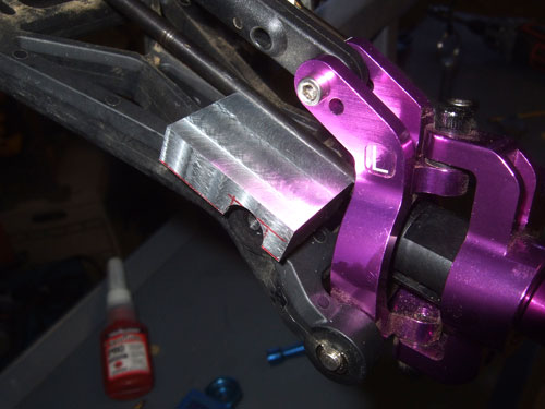 Savage 5T - Test fit to make sure it does not hit or rub against anything.