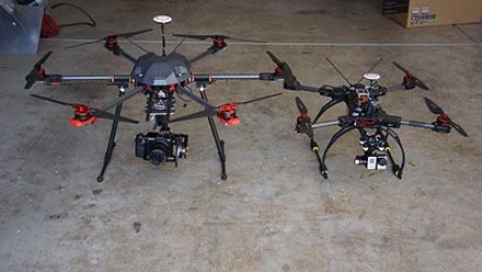 Tarot 680 Pro Hexacopter DJI A2 Sony NEX 7 