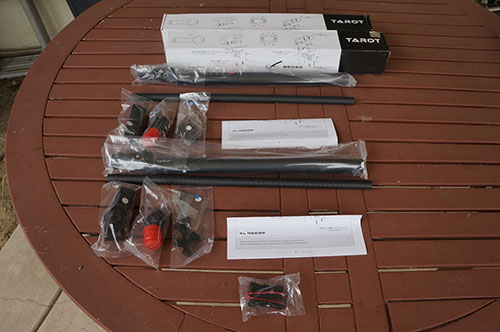 Tarot 680Pro Hexacopter T Series Electronic Retractable Landing Gear TL96030 with Controller TL8X002