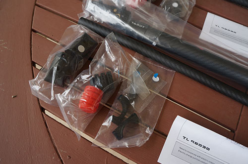 Tarot 680Pro Hexacopter T Series Electronic Retractable Landing Gear TL96030 with Controller TL8X002