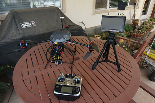 Tarot FY680 3K Pure Carbon Fiber Full Folding Hexacopter 680mm Converted to a Y6 - FPV Setup V3