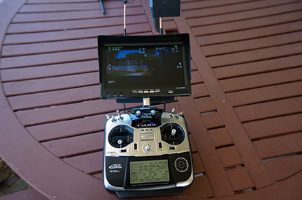 Tarot FY680 3K Pure Carbon Fiber Full Folding Hexacopter 680mm Converted to a Y6 Version 2 - FPC Custom Monitor Mount