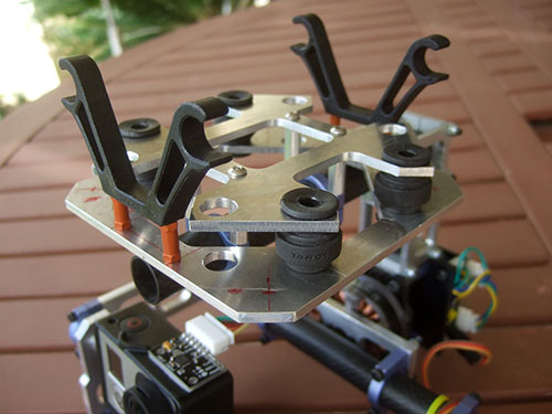 Tarot FY680 3K Pure Carbon Fiber Full Folding Hexacopter 680mm Brushless Gimbal Martinez with AlexMoss fireware