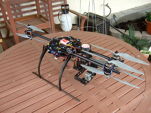 Tarot FY680 3K Pure Carbon Fiber Full Folding Hexacopter 680mm Converted to a Y6