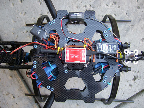 Tarot FY680 3K Pure Carbon Fiber Full Folding Hexacopter 680mm Converted to a Y6