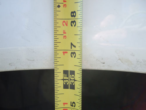 Nissan Titan 2" Leveling Kit: Before install