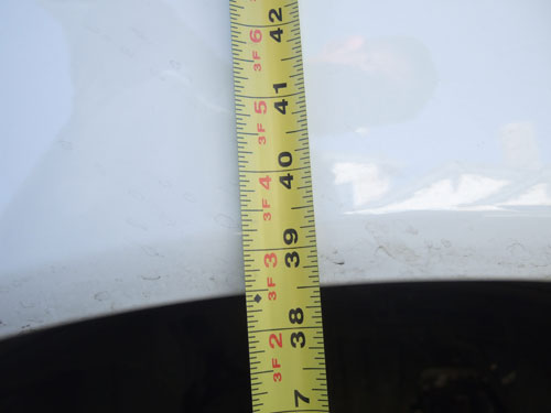 Nissan Titan 2" Leveling Kit: After Install