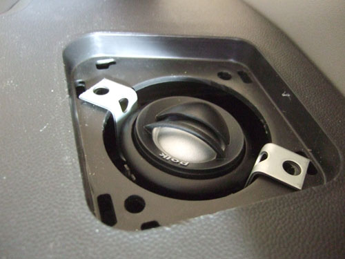 Nissan Titan Stereo Upgrade -  Polk Tweeters