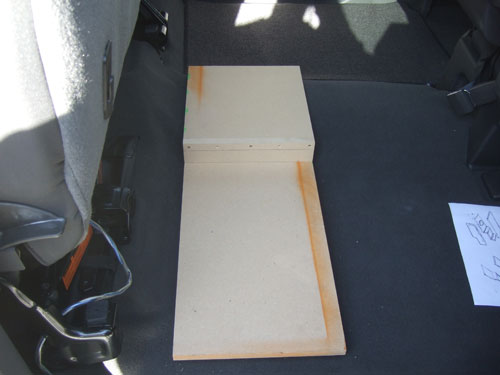 Custom subwoofer enclosure - first steps