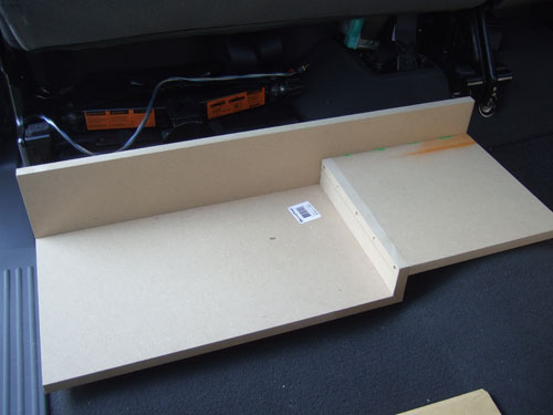 Custom subwoofer enclosure - second step