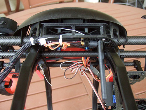 Xaircraft x650 v4 - Quanum 2.4Ghz Telemetry System v3 