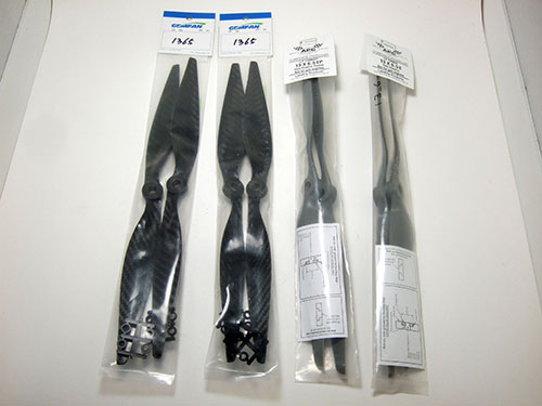 Xaircraft x650 v4 - GemFan Carbon Fiber Props 13x6.5