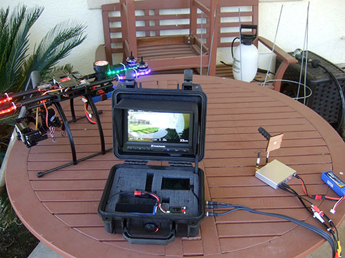 Xaircraft x650 v4 - FPV Gear Installed - 