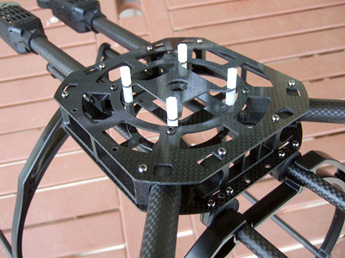 Xaircarft x650 v4 with SIGMA SS series Motor Mounts