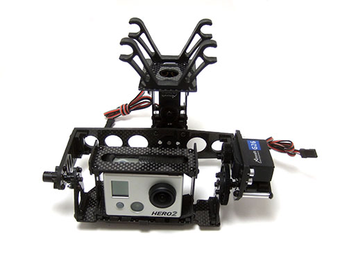 Xaircarft x650 v4 with XAircraft CMGOPRO-TP - Camera Gimbal