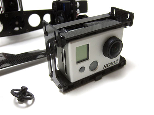 Xaircarft x650 v4 with XAircraft CMGOPRO-TP - Camera Gimbal